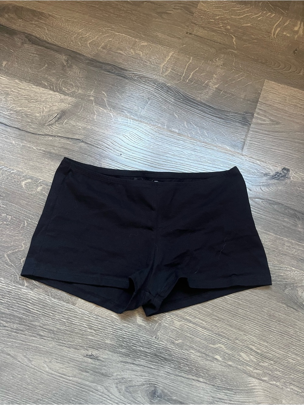 Black Women's 100% Cotton Micro Short (S)